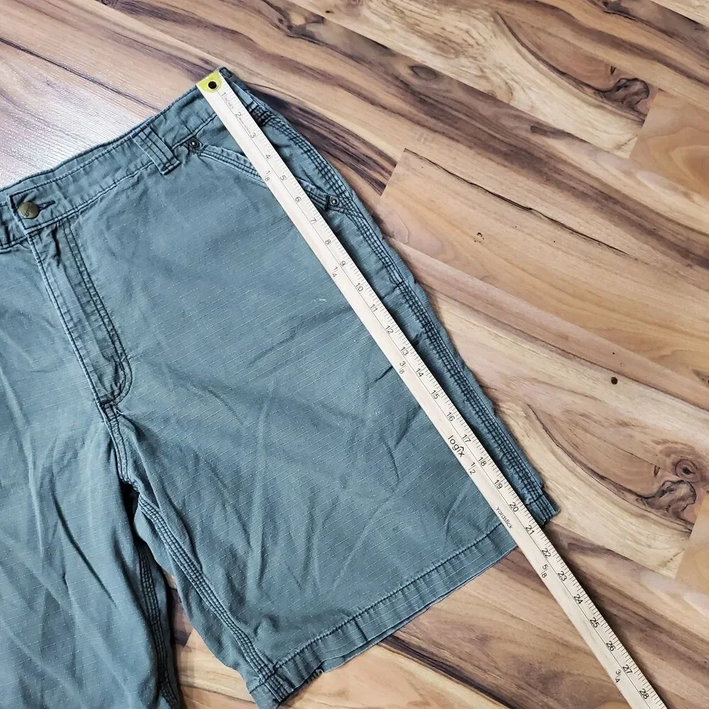 CARHARTT Shorts Mens 40 Brown Cargo Canvas Relaxed Fit Casual Workwear Outdoor